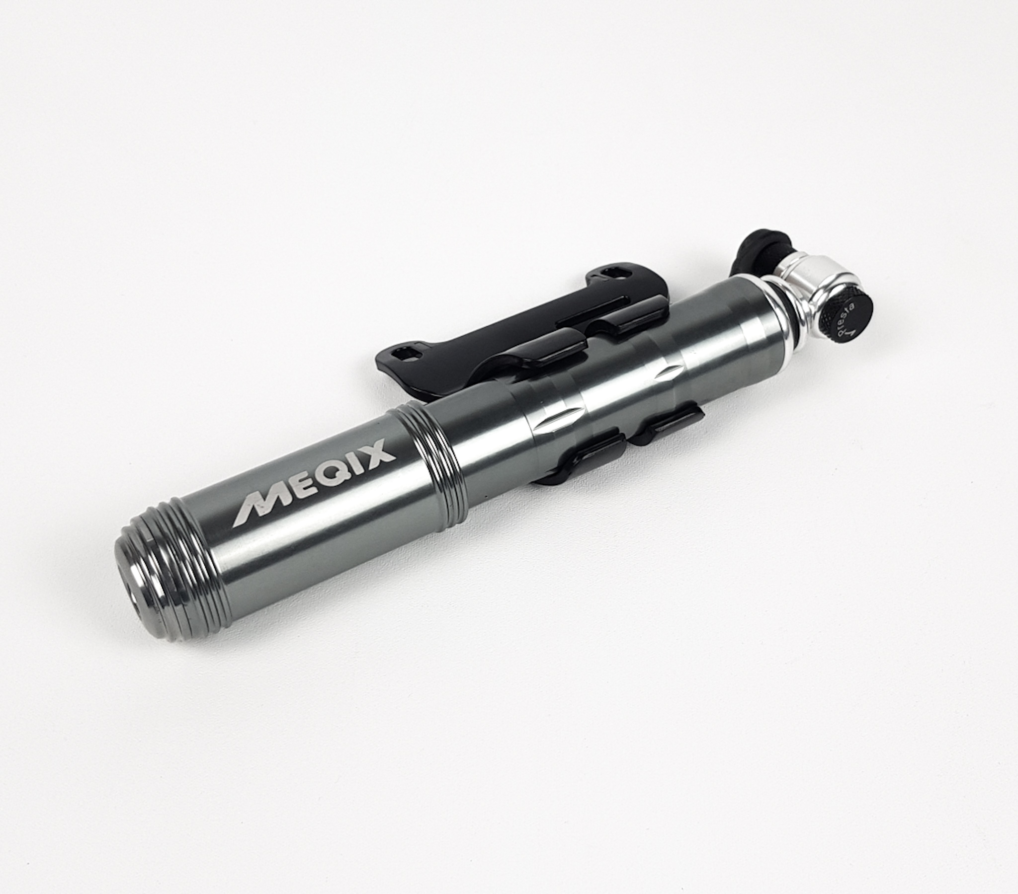 Meqix Mini-Luftpumpe Diamond HV-M grau